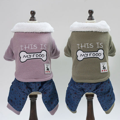 Bone clothes pet clothing - Pets Crazy Shops