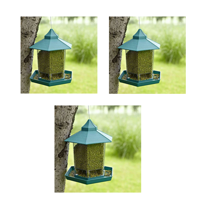 Waterproof hanging bird food box - Pets Crazy Shops