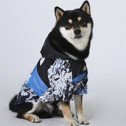 Windproof And Rainproof Dog Clothes Large Dog Raincoat Dog Pet Shell Jacket - Pets Crazy Shops