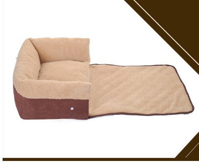 Flip Pet Nest Removable Pet Beds with Blanket - Pets Crazy Shops