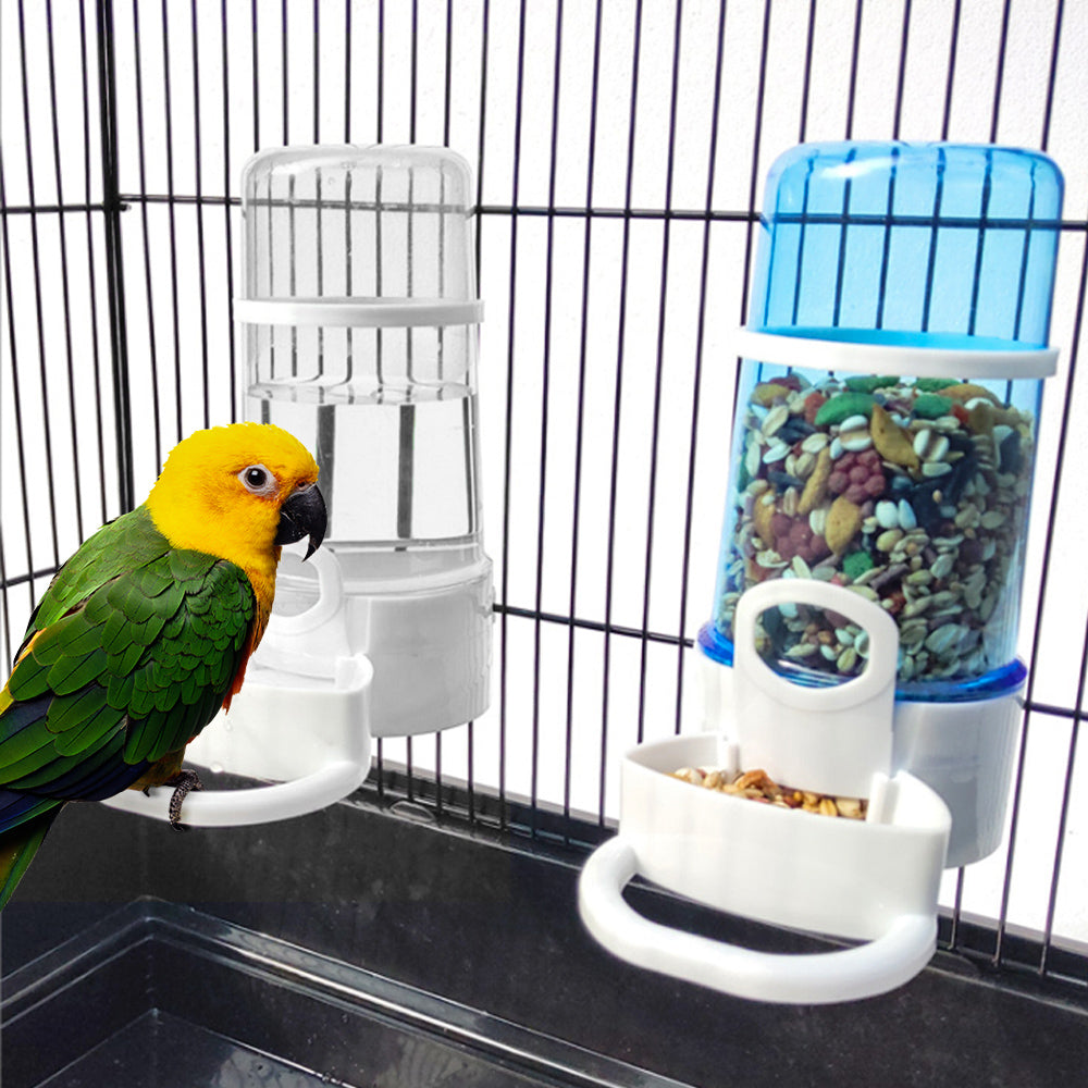 Convenient Edible Bird Water Pipe PP Edible Blue Water Food - Pets Crazy Shops