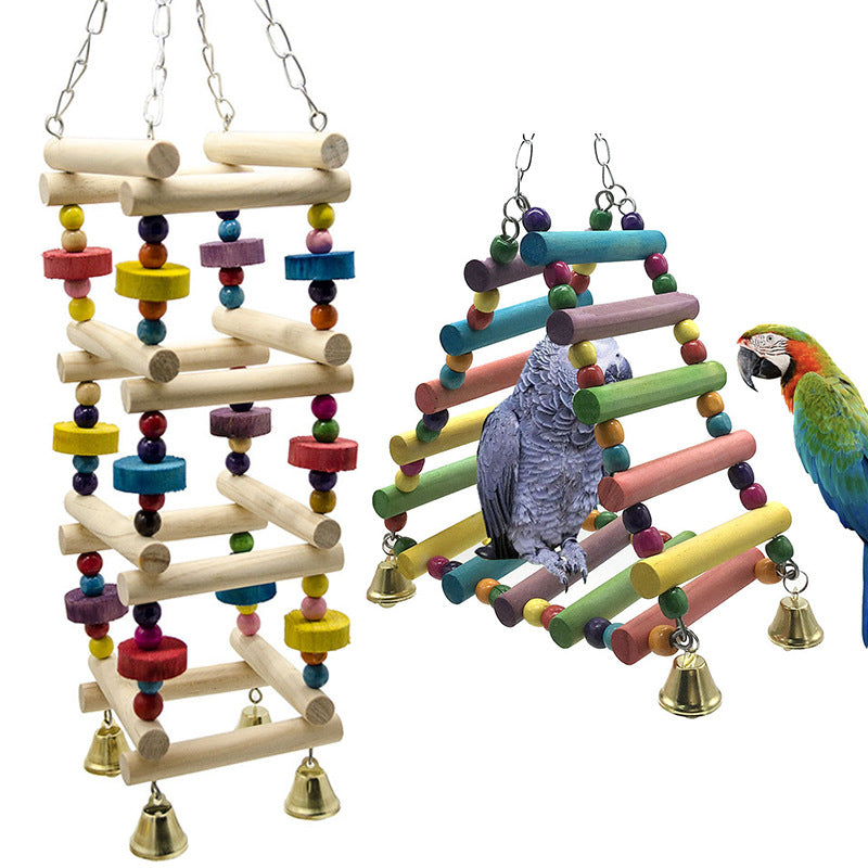 Parakeet Bird Toy Amusement Park Swing Stand - Pets Crazy Shops