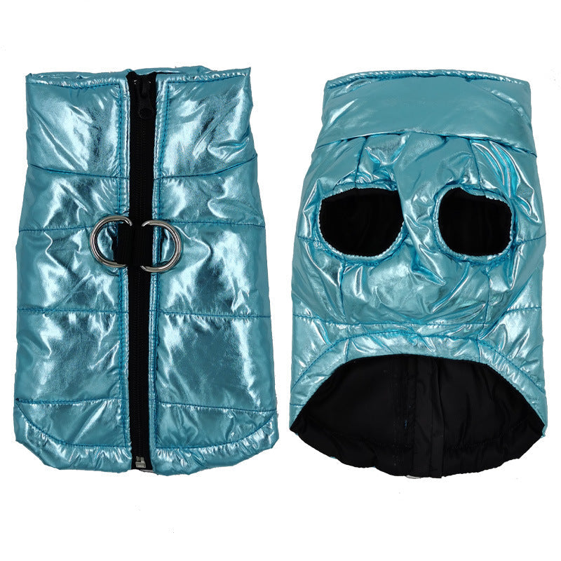 Dog Cotton Vest Waterproof Dog Jacket - Pets Crazy Shops