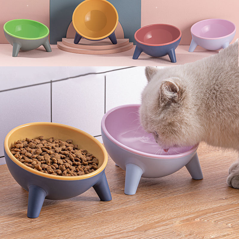 Cat Dog Bowl With Stand Pet Feeding Food Bowls Dogs Bunny Rabbit Nordic Color Feeder Product Supplies Pet Accessories - Pets Crazy Shops