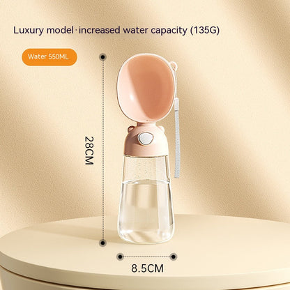 Portable Dog Water Bottle Food And Water Container For Pet Pets Feeder Bowl Outdoor Travel Drinking Bowls Water Dispenser - Pets Crazy Shops