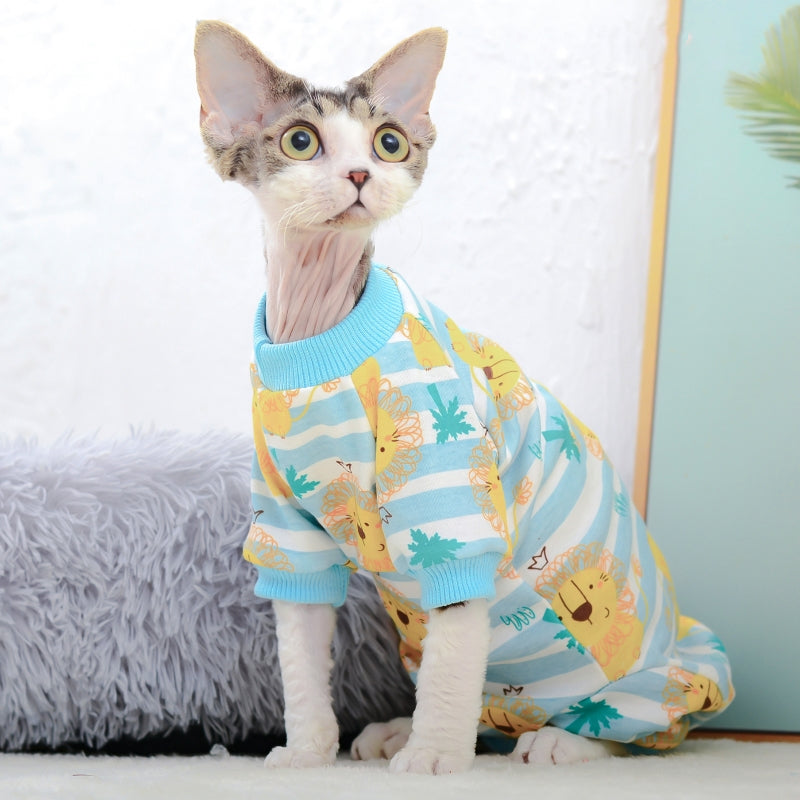 Hairless Cat Clothing Bottoming Air Conditioning Clothing - Pets Crazy Shops