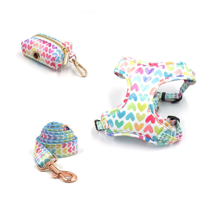 Pet Collar Leash Bow Trash Bag Set - Pets Crazy Shops