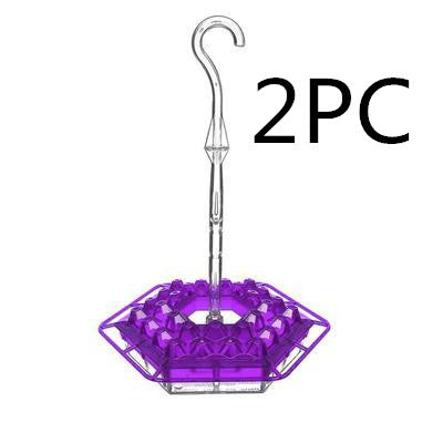 Hanging Red Hexagonal Hummingbird Feeder With Hook - Pets Crazy Shops
