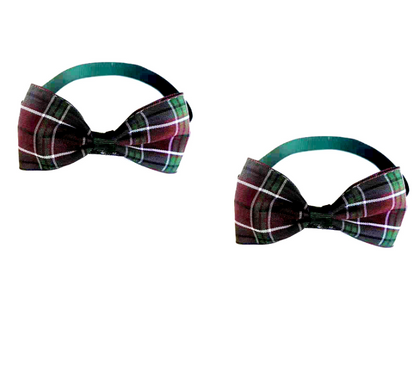 Plaid Pet Tie Cat Dog Scarf Accessories Pet Accessories - Pets Crazy Shops