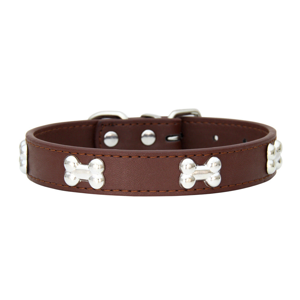 New Product Pet Supplies Collar PU Leather Dog Leash Accessories - Pets Crazy Shops