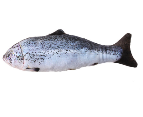 Creative Catnip Fish Pet Plush Toy Fish Cat Pillow - Pets Crazy Shops