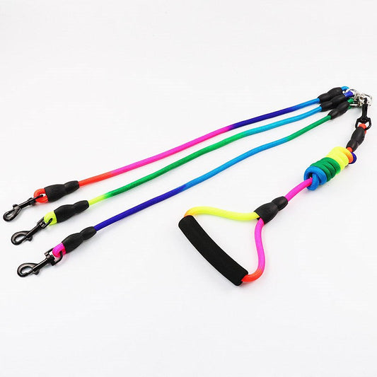 One drag three dogs leash - Pets Crazy Shops