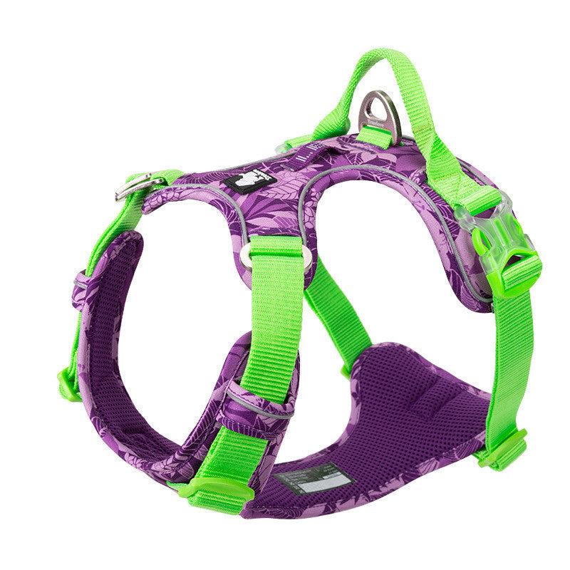 Dog leashes dog chain vest vest straps - Pets Crazy Shops
