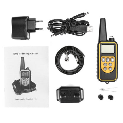 800m Electric Dog Training Collar Anti-barking Device - Pets Crazy Shops