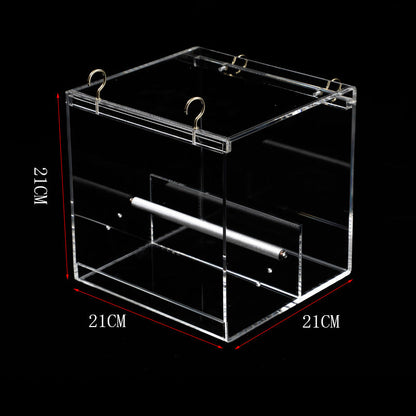Acrylic bird feeder - Pets Crazy Shops