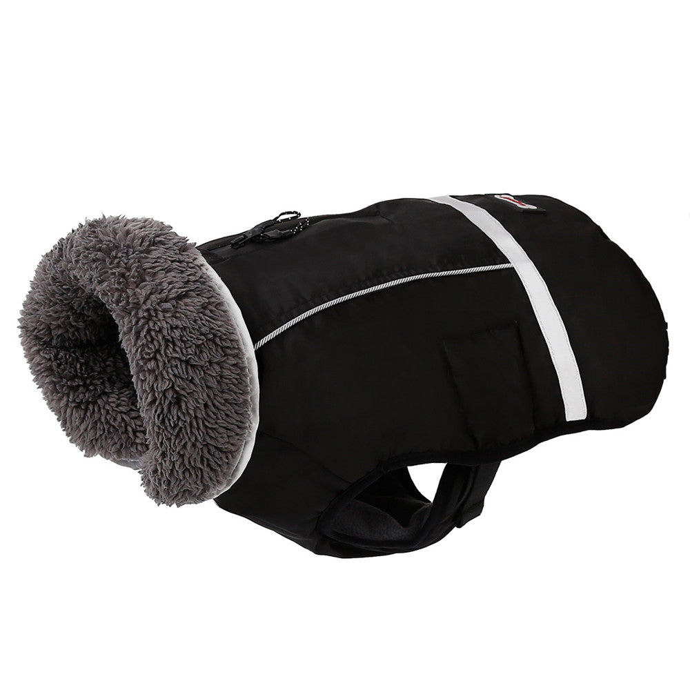 Dog clothes thick warm vest - Pets Crazy Shops