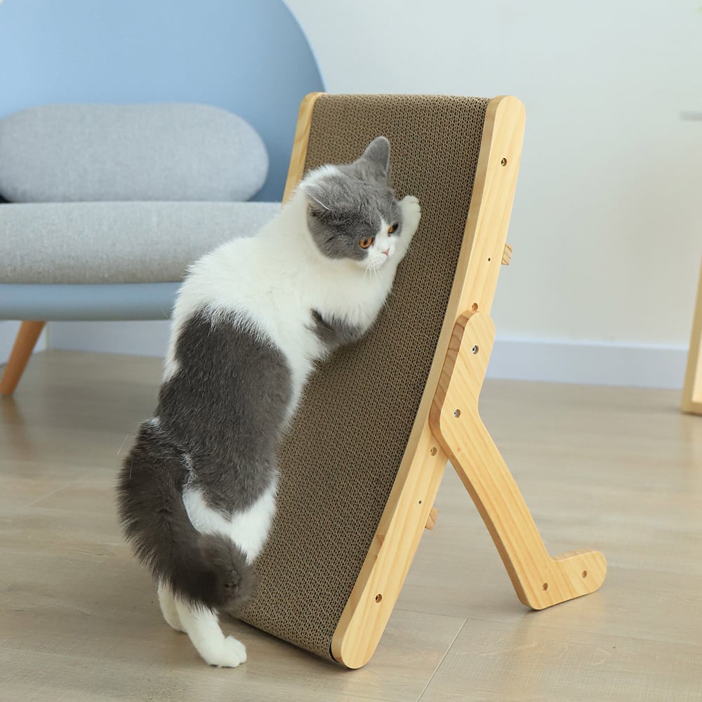 Deformation Cat Bed Vertical Corrugated Paper Grinding Claw Toy Replaceable Core Pet Products - Pets Crazy Shops