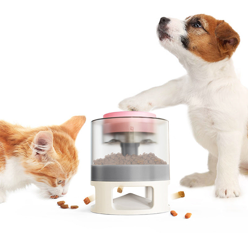 Dog Food Feeder Pet Accessories Cat Feeder Catapult Educational Dog Toys Pet Supplies Food Dispenser Just One Snap Comes Food - Pets Crazy Shops
