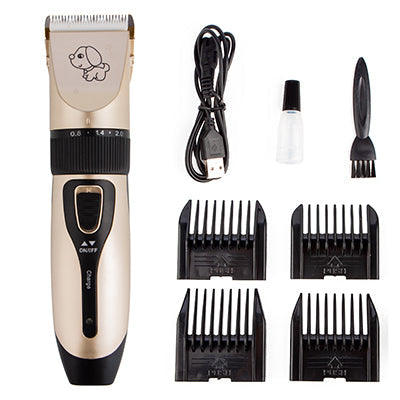 Rechargeable Dog Hair Trimmer USB Charging Electric Scissors Pet Hair Trimmer Animals Grooming Clippers Dog Hair Cut Machine - Pets Crazy Shops