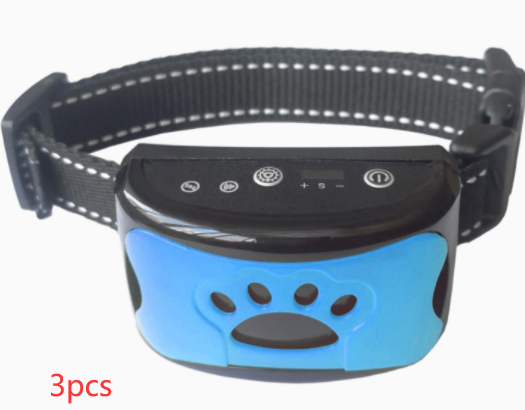 Dog Training Collar Waterproof Electric Pet Remote Control Rechargeable Dogs Trainer Bark Arrester With Shock Vibration Sound - Pets Crazy Shops