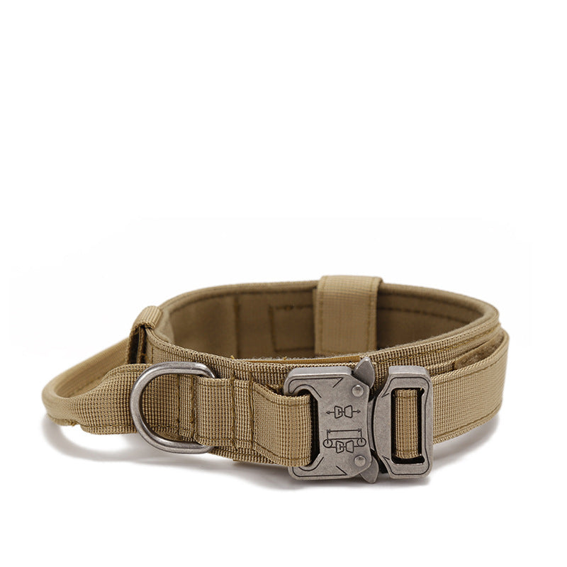 Tactical Dog Collar Adjustable Pet Collar K9 Dog Collar - Pets Crazy Shops