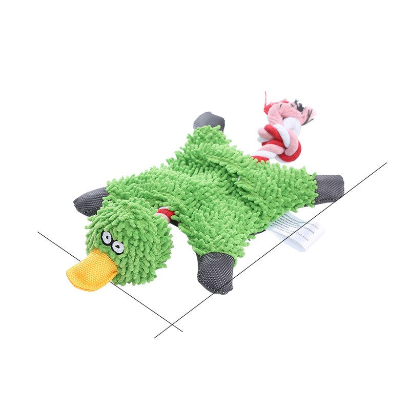 Pet Toy Donkey Shape Corduroy Chew Toy For Dogs Puppy Squeaker Squeaky Plush Bone Molar Dog Toy Pet Training Dog - Pets Crazy Shops