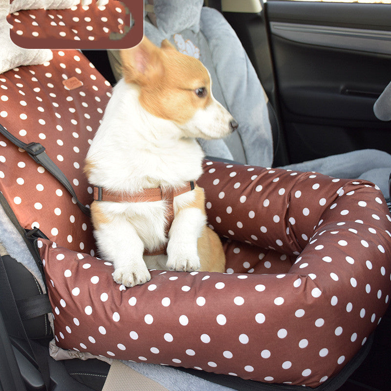 Car Kennel Pet Travel Car Seat Small And Medium-sized Dog Kennel Cushion Pets Supplies - Pets Crazy Shops