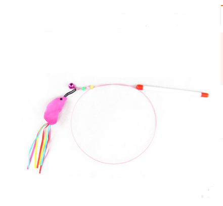 Cat toy funny cat stick funny cat kitten toy wooden handmade cat cat mouse cat toy cat scratch board - Pets Crazy Shops