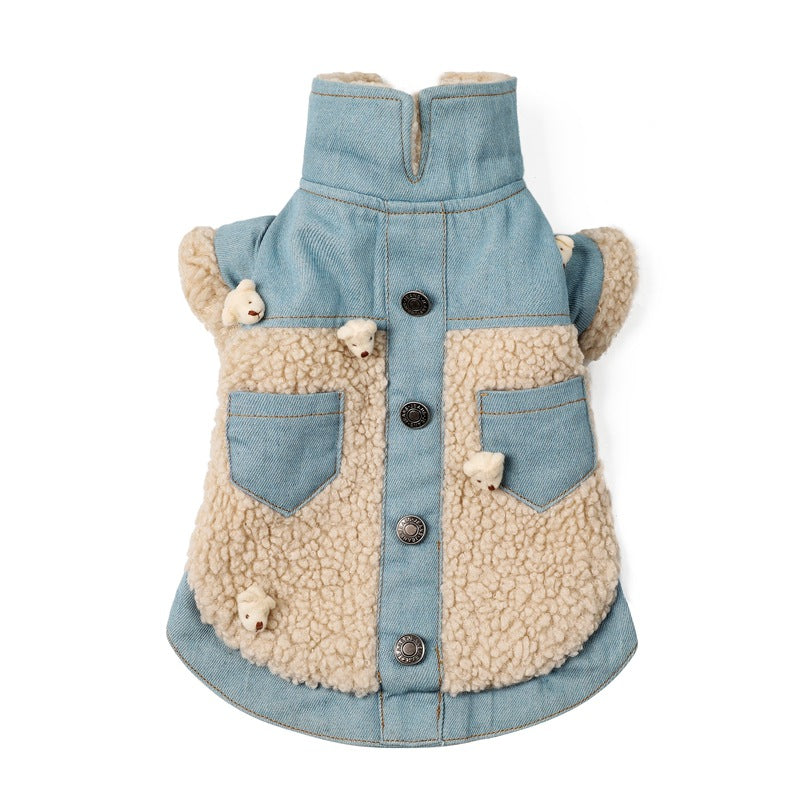 Small Medium Dog Teddy Dog Clothes - Pets Crazy Shops