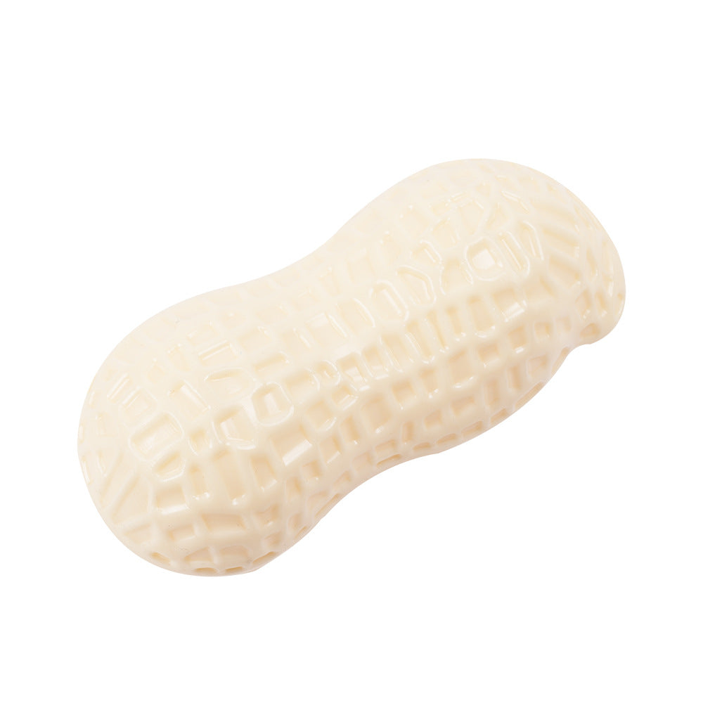 Funny Pet Dog Squeaky Toys For Small Middle Dogs Bite Resistant Puppy Cat Dogs Toys Pets Rubber Peanut Clean Tooth Chew Toy - Pets Crazy Shops