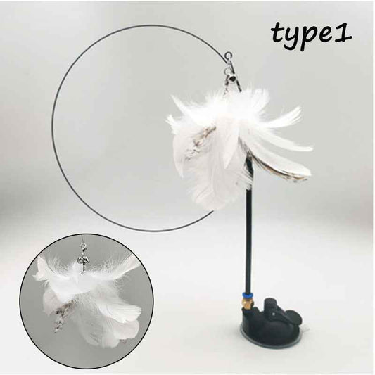 Detachable Wire Rod Sucker Cat Stick  -  - Pets Crazy Shops -