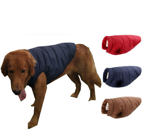 Pet clothing dog clothing warm waterproof outdoor pet supplies - Pets Crazy Shops