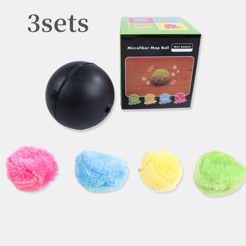 Magic Roller Ball Activation Automatic Ball Dog Cat Interactive Funny Chew Plush Electric Rolling Ball Pet Dog Cat Toy - Pets Crazy Shops