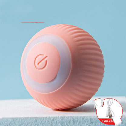 USB Rechargeable Gravity Electric Rolling Ball Electric Cat Toy - Pets Crazy Shops
