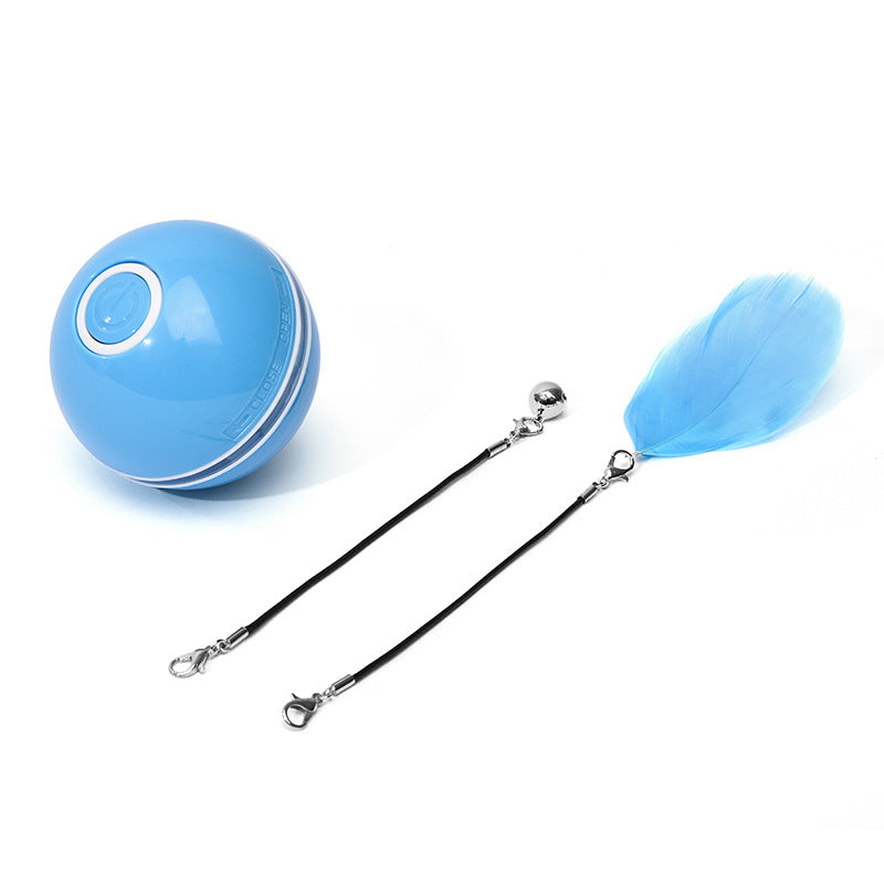 LED Laser Electronic Rolling Pet Funny Cat Toy Ball - Pets Crazy Shops