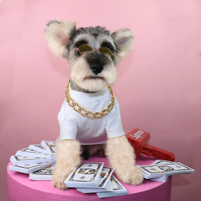 Pet Necklace Bead Chain Pet Jewelry - Pets Crazy Shops