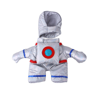 Pet Turned Dog Funny Dress Up Space Suit Stand Halloween Pet Dress Clothes - Pets Crazy Shops