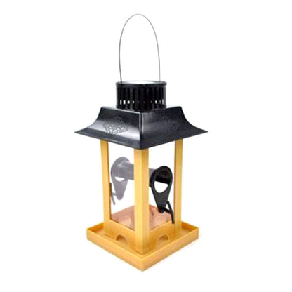 Hook type solar lamp bird feeder - Pets Crazy Shops