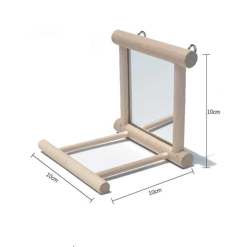 Bird stand with mirror - Pets Crazy Shops