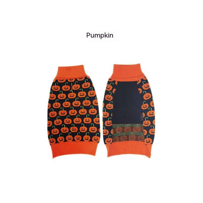 Halloween Dog Sweaters Pet Costume Teddy Warm Leisure Sweater Cosplay Clothes For Dogs Pets Outfits - Pets Crazy Shops