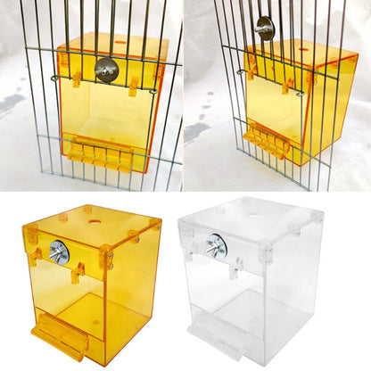 External Bird Bath Transparent Bath Square Basin Bird Supplies Pet Supplies - Pets Crazy Shops