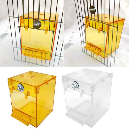 External Bird Bath Transparent Bath Square Basin Bird Supplies Pet Supplies  -  - Pets Crazy Shops -