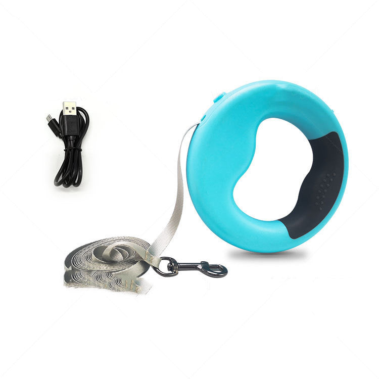 New LED Automatic Telescopic Traction Rope For Pets - Pets Crazy Shops