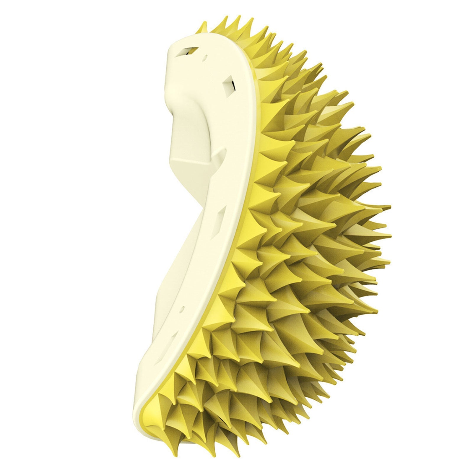 Durian Cat Brush, Dog Cat Self Groomer, Wall Corner Scratcher Massage Combs Durian Shape Molars Eat Slowly Toys Multifunctional Scratch Massager Tool Pets Clean Teeth Healthy Toys - Pets Crazy Shops