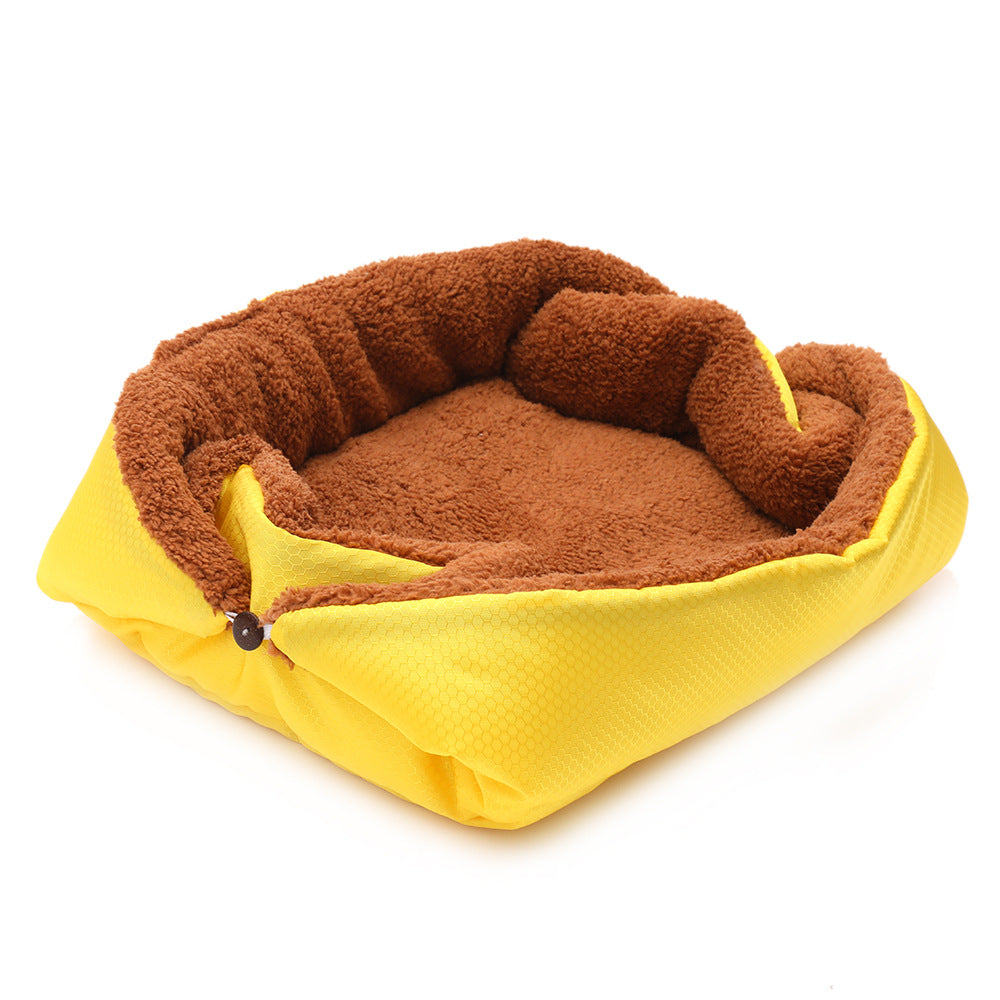 Pet Bed Mat New Pet Soft Dog Cat Blanket Fleece Cat Bed Mat Soft Warm Sleep Mat Cat Supplies Winter Foldable Pet Cushion - Pets Crazy Shops