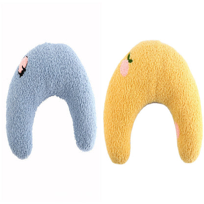 Little Pillow For Cats Fashion Neck Protector Deep Sleep Puppy U-Shaped Pillow Pets Pillow Kitten Headrest Dog Sleeping Pillow Pet Products - Pets Crazy Shops