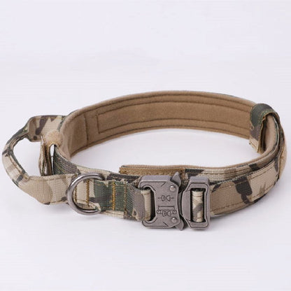 Tactical Dog Collar Adjustable Pet Collar K9 Dog Collar - Pets Crazy Shops