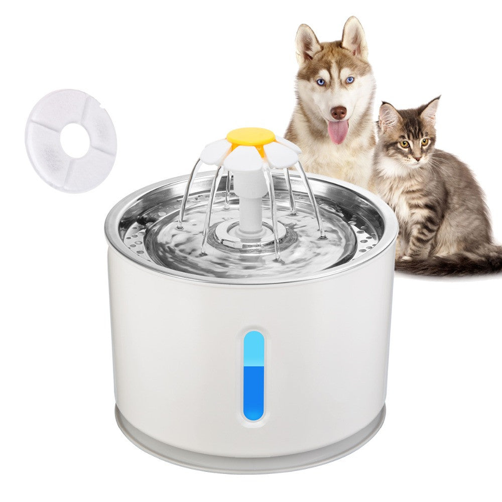 Automatic Pet Cat Water Fountain with LED Light - Pets Crazy Shops