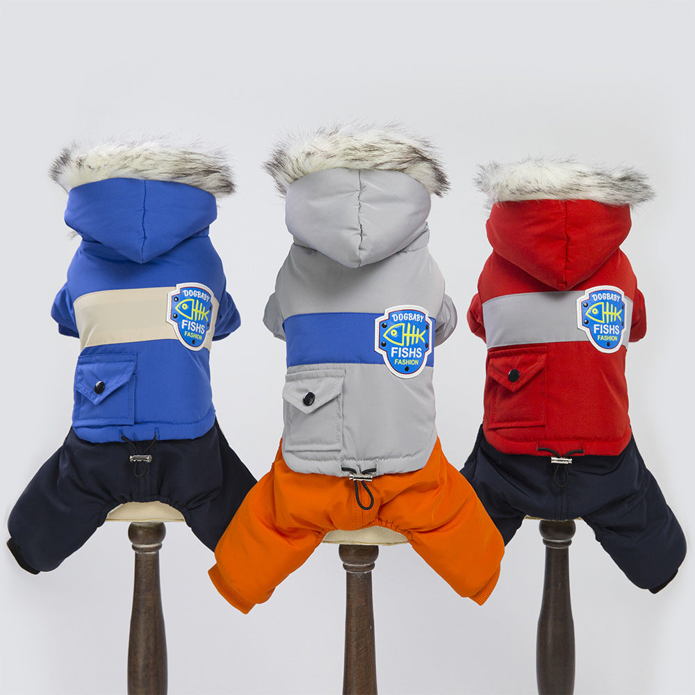 clothes for pets Dog snow coat - Pets Crazy Shops