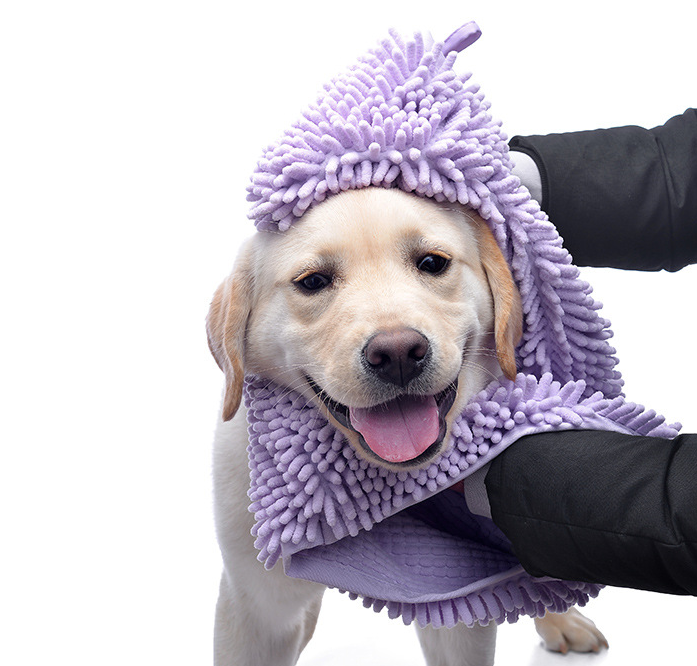 Dog cat bath pet towel - Pets Crazy Shops
